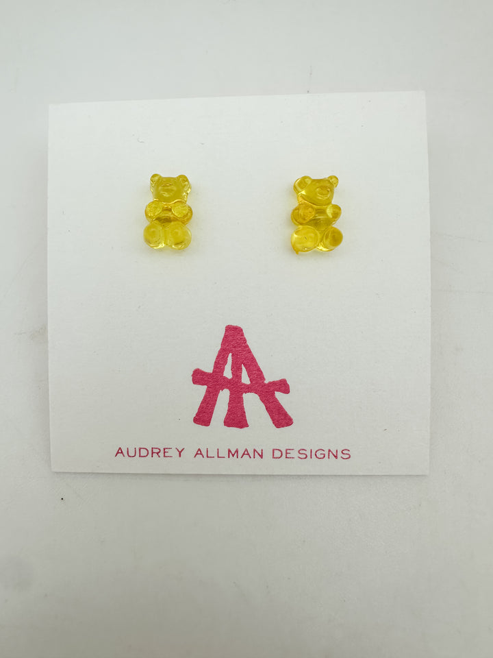 Mini Gummy Bear Earrings