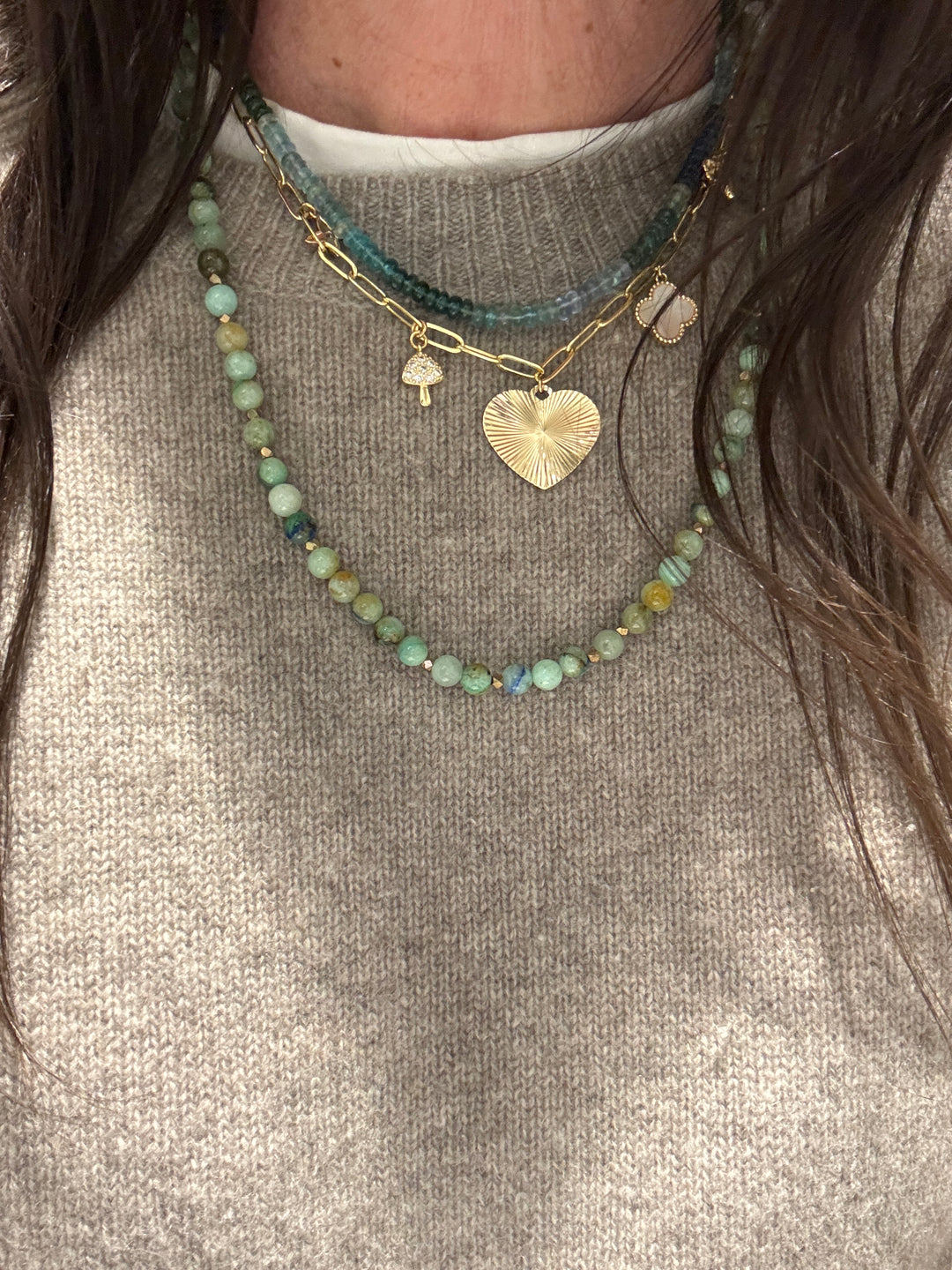 Ombré Apatite Necklace