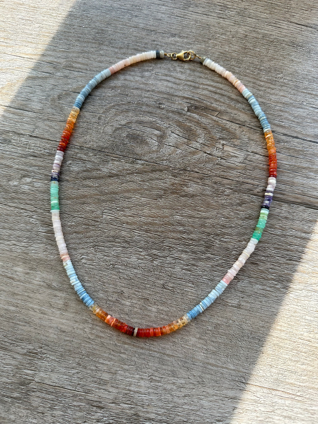 Ombré Opal Gemstone Necklace