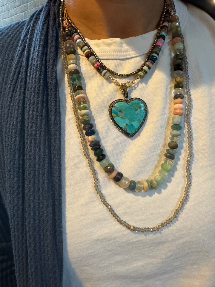 Turquoise Heart Pendant