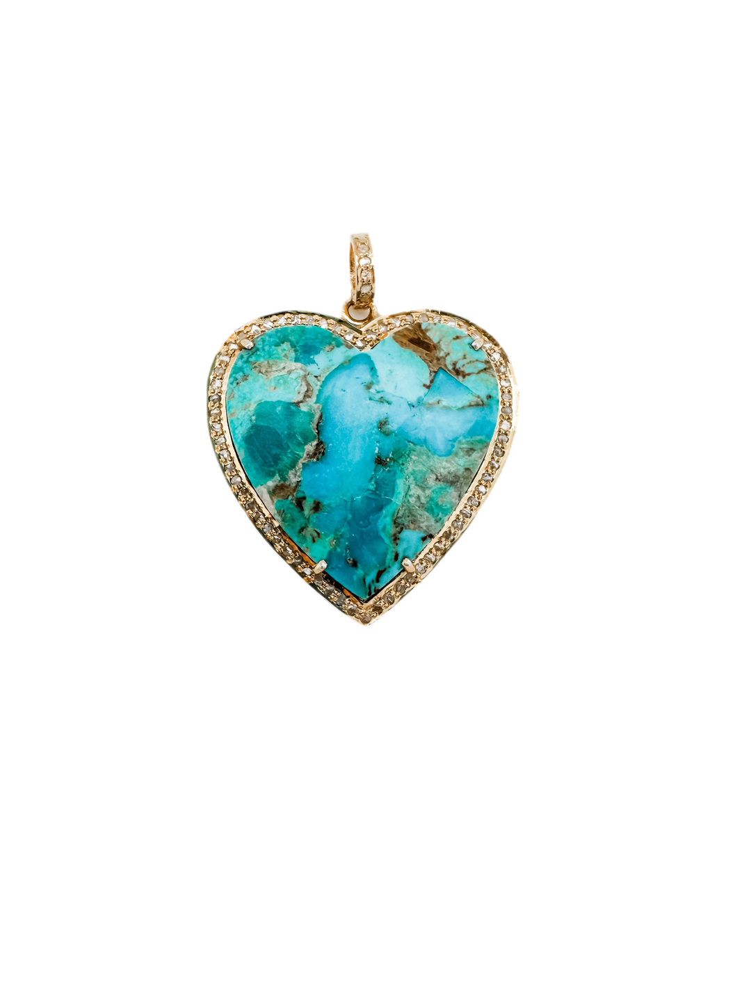 Turquoise Heart Pendant