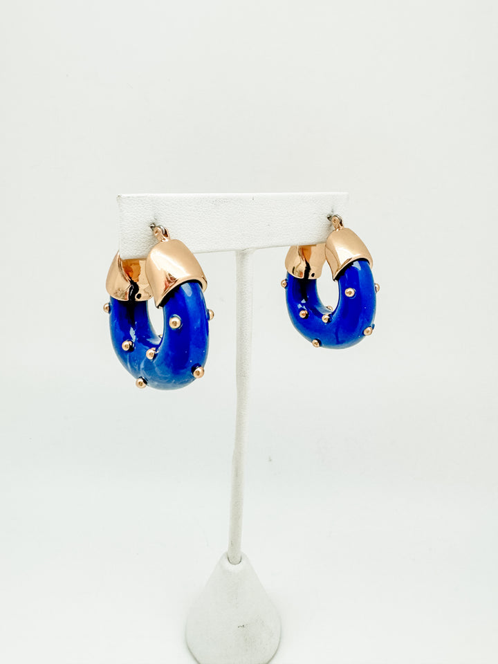 Acrylic Hoop Earring