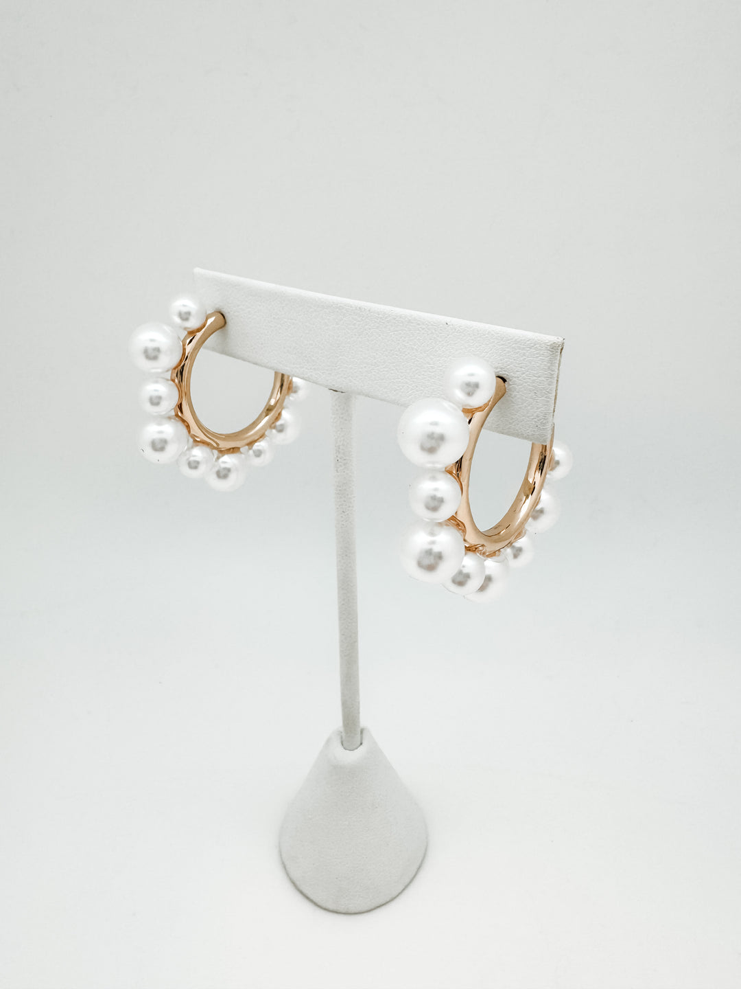 Pearl Hoop Earring