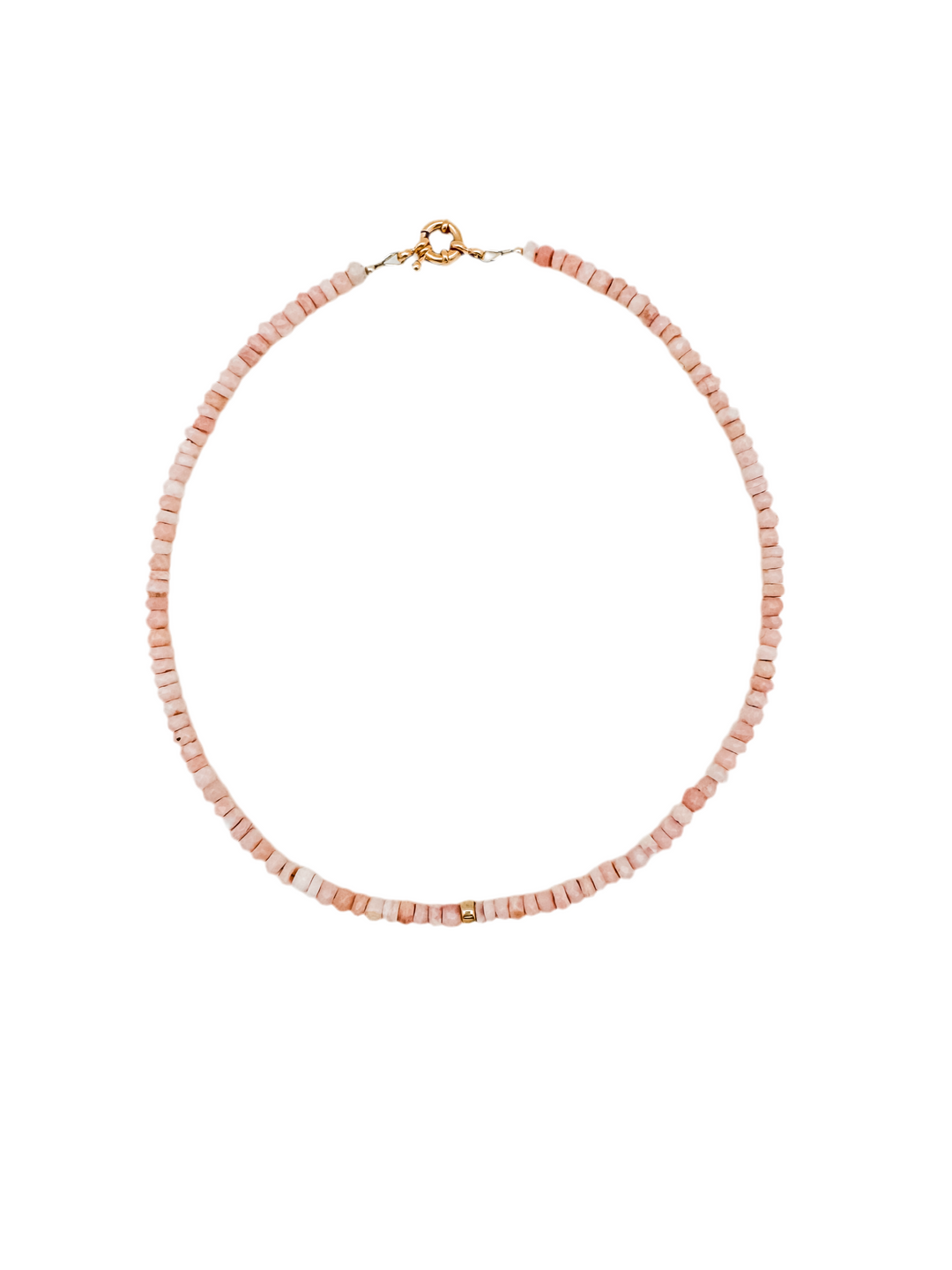 Pink Opal Layer Necklace