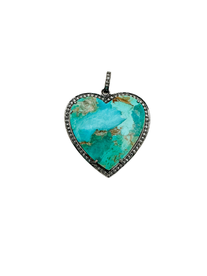 Turquoise Heart Pendant