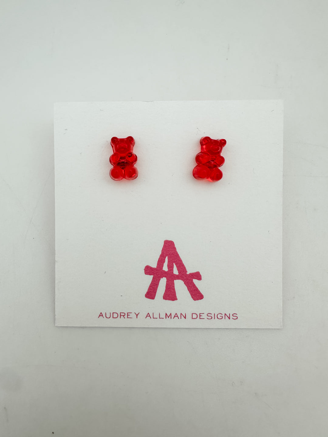 Mini Gummy Bear Earrings