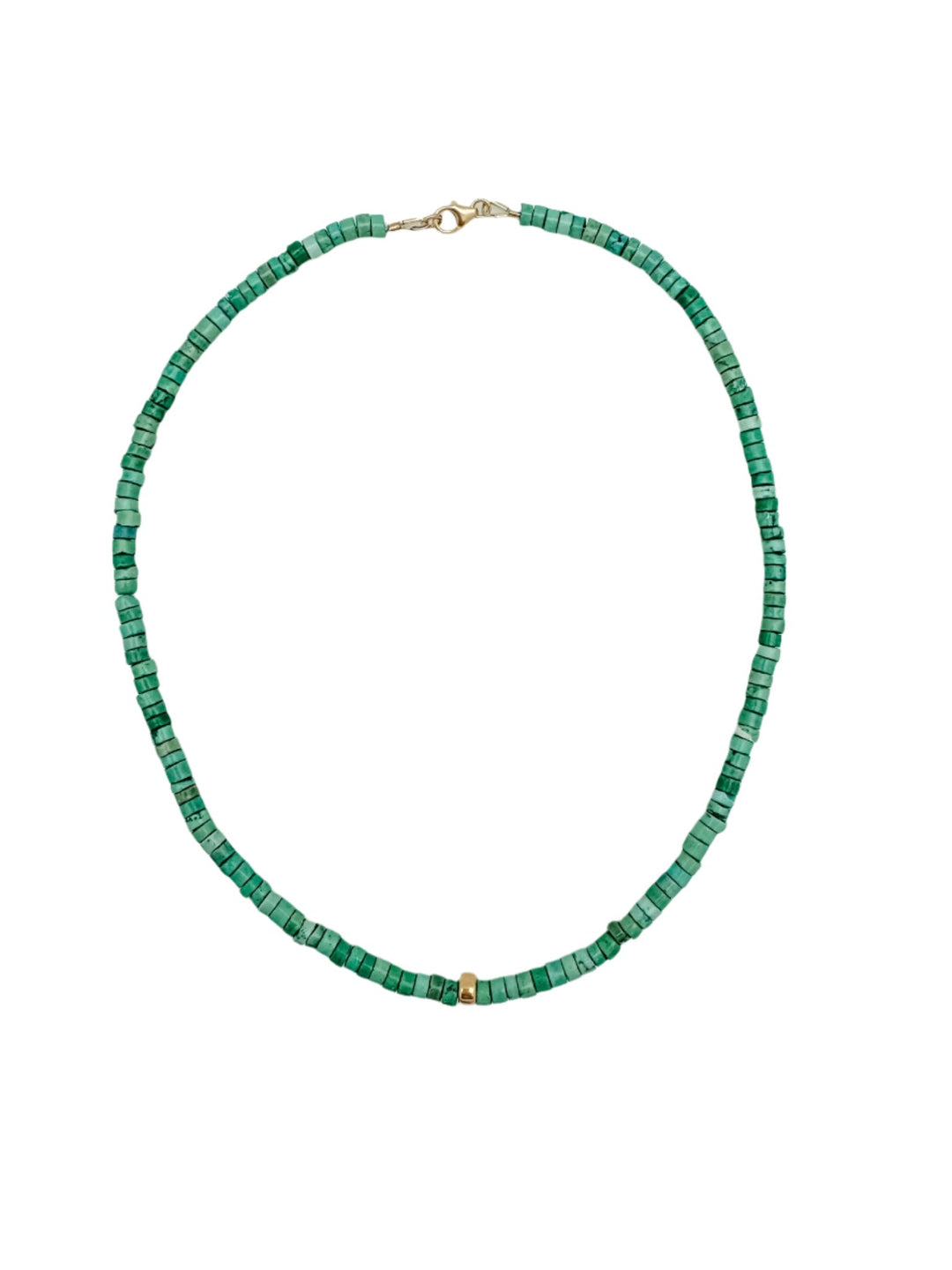 Green Turquoise Layer Necklace