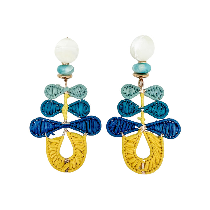 Raffia Statement Earring