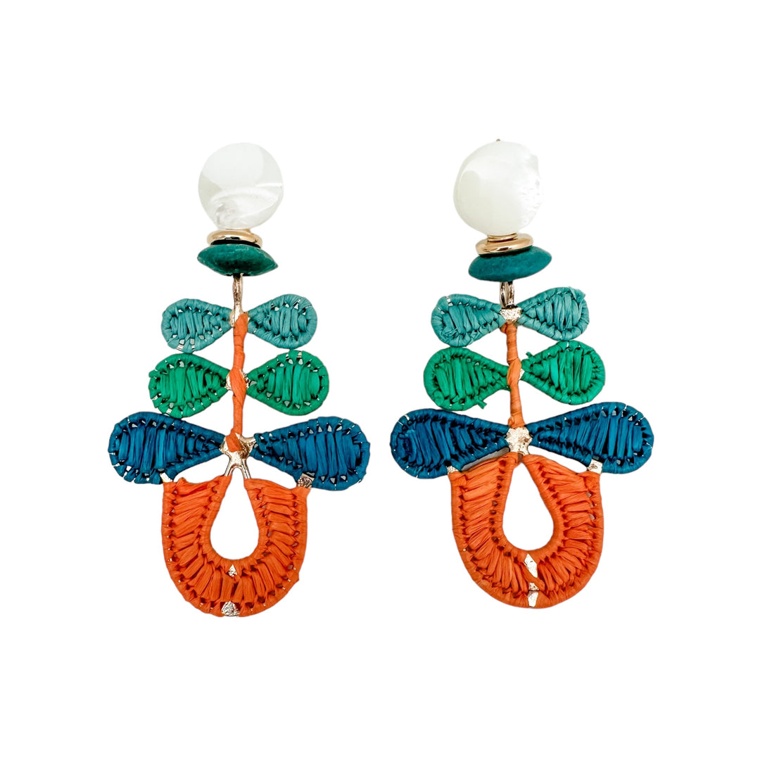 Raffia Statement Earring