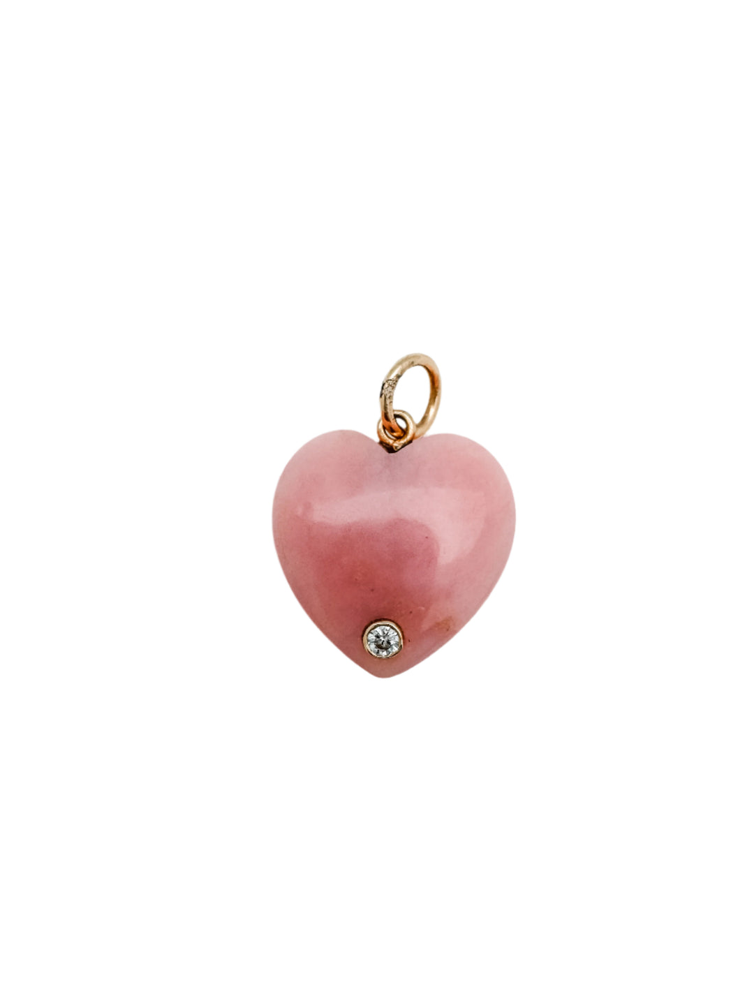 Rose Quartz Heart Pendant